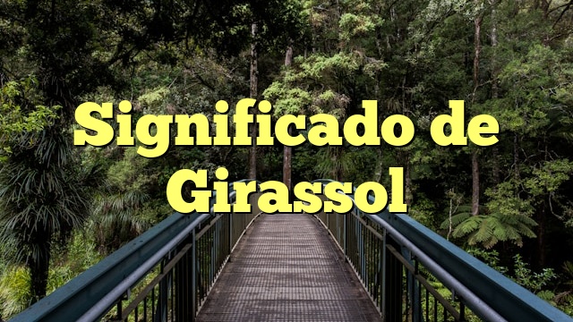 Significado de Girassol