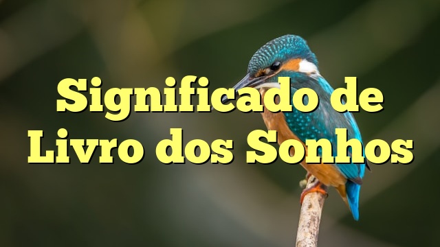 Significado de Livro dos Sonhos